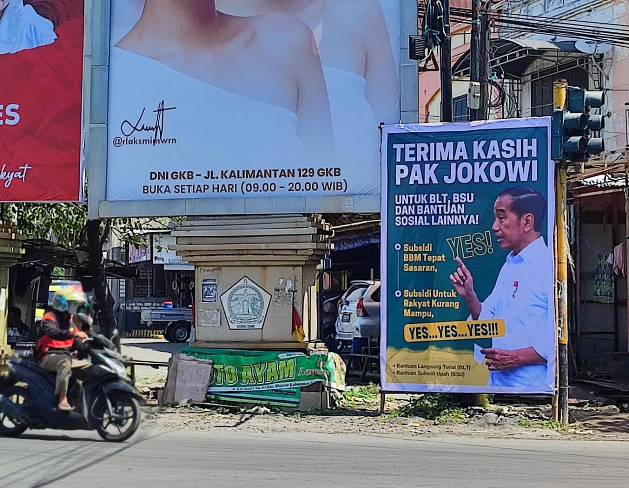 Praktisi Hukum: Sah-Sah Saja Baliho Terima Kasih Jokowi Marak Bermunculan di Gresik