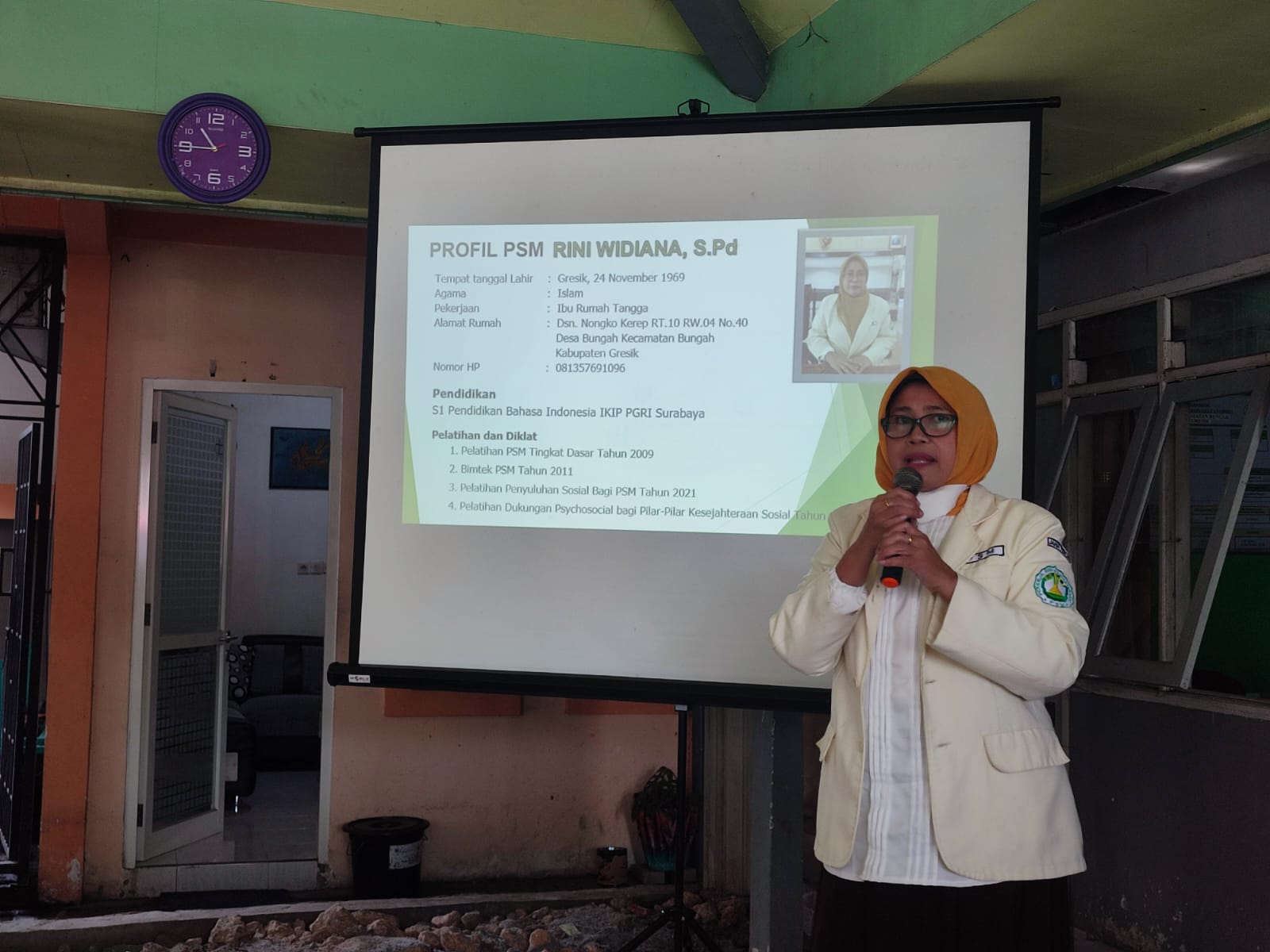 Membanggakan ,  Rini Widiana Masuk 3 Besar Pilar-Pilar Sosial Berprestasi Tingkat Jatim Setelah Belasan Tahun Mendedikasikan Sebagai Anggota PSM di Gresik