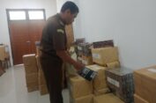 Perkara Rokok Ilegal Dilimpahkan ke JPU Kejari Gresik