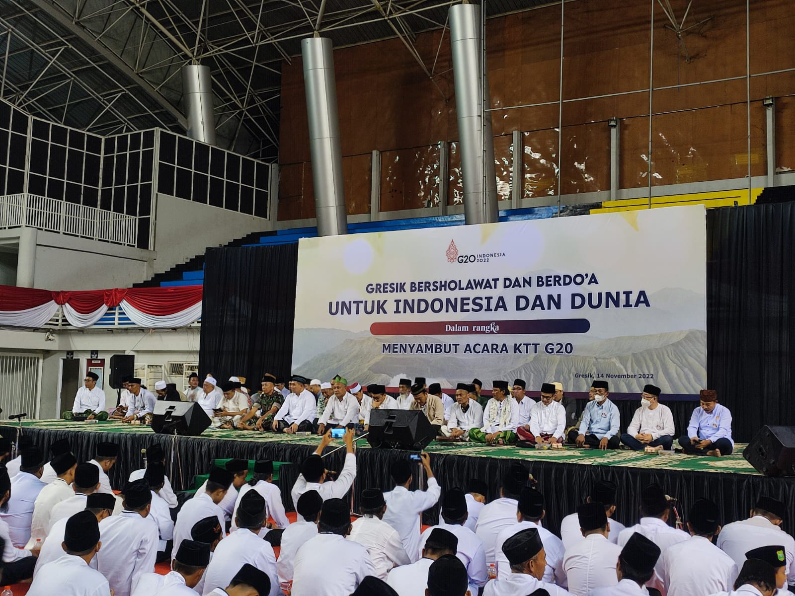 Masyayikh dan Elemen Masyarakat di Gresik Doakan Kesuksesan KTT G20 di Bali