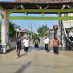 Delapan Desa di Balongpanggang Gresik Terendam Banjir Luapan Kali Lamong