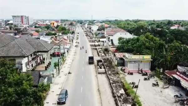 Sinergi Empat OPD di Bojonegoro, Sulap Eks Tanggul Thamrin Jadi RTH