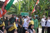 Tinjau TMMD ke-115 di Gresik, Tim Wasev Mabes TNI AD Nilai Hasil Pembangunan Jalan Seperti di Eropa