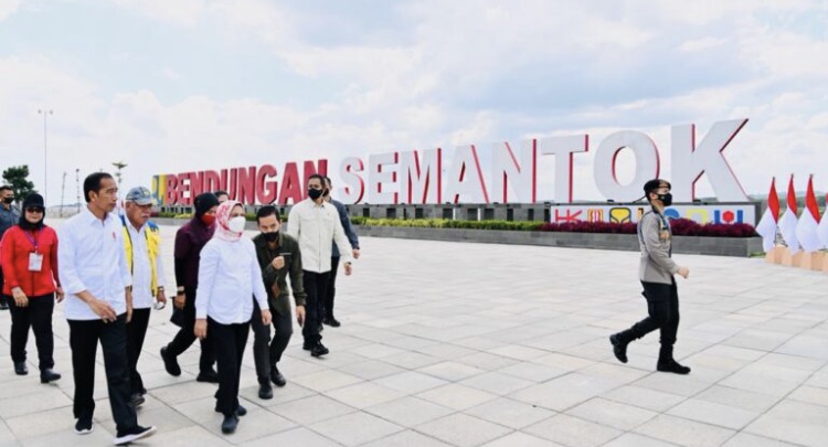 Hari Ini, Presiden Jokowi Resmikan Bendungan Semantok di Nganjuk