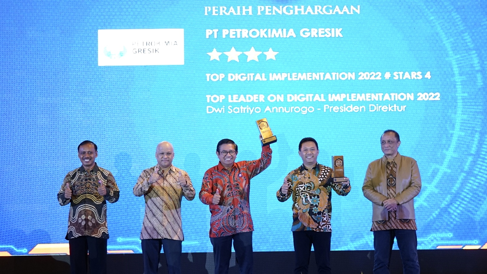 Manfaatkan Teknlogi Digital, Petrokimia Gresik Hemat Rp188,5 M