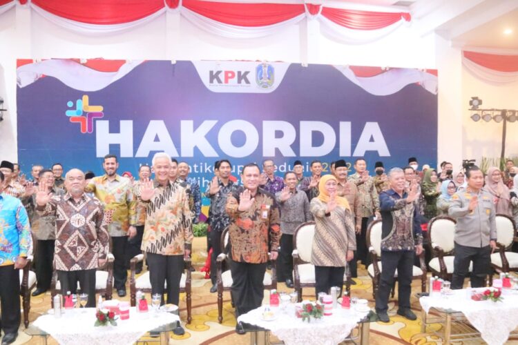 Jatim Jadi Tuan Rumah Pembukaan Peringatan Hakordia 2022