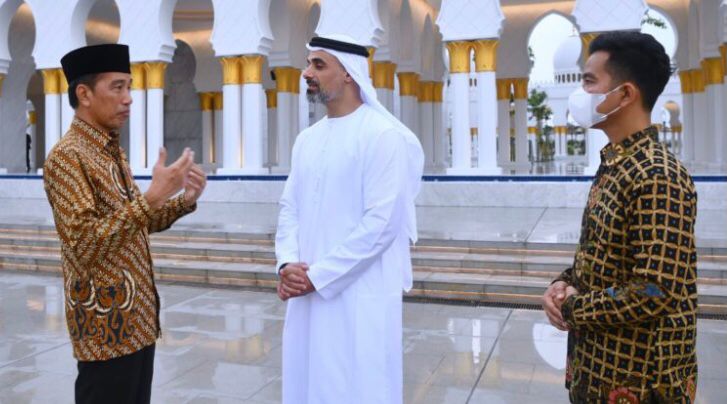 Presiden Jokowi Terima Kedatangan Putra MBZ