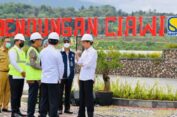 Resmikan Bendungan Ciawi, Presiden Jokowi: Mampu Reduksi Banjir di Jakarta