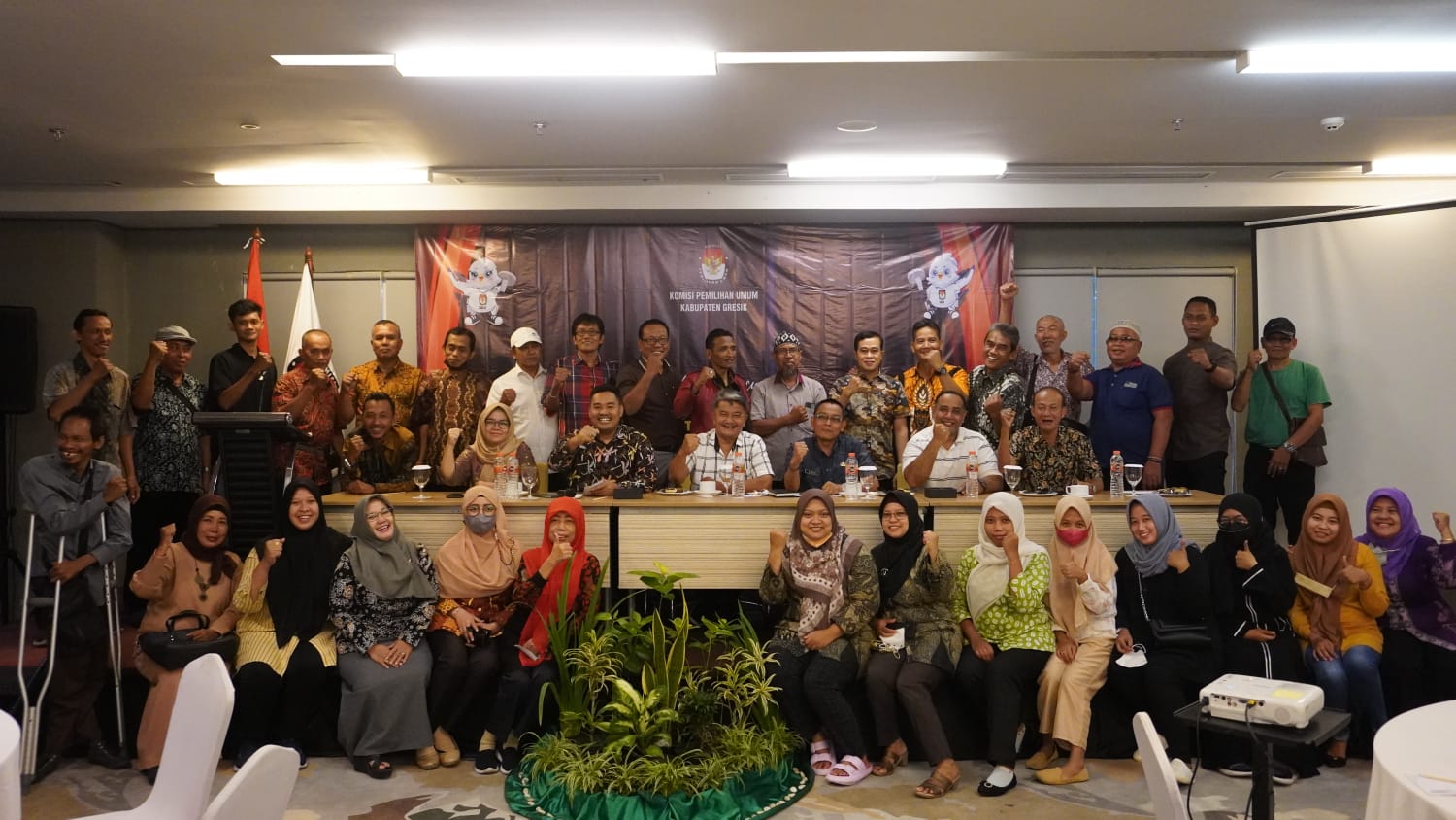 KPU Gresik Coba Urai Benang Kusut Rendahnya Partisipasi Pemilih di Perkotaan