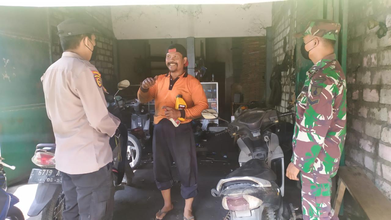 Jelang Perayaan Tahun Baru, Polisi di Gresik Masif Sosialisasi Larangan Knalpot Brong