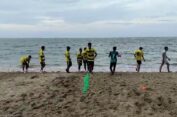 GU U-17 Gelar Sirkuit Training di Pantai Dalegan, Ini Tujuannya