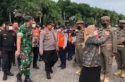 Diprediksikan Mobilitas Warga Gresik Tinggi, Ratusan Petugas Gabungan Amankan Nataru