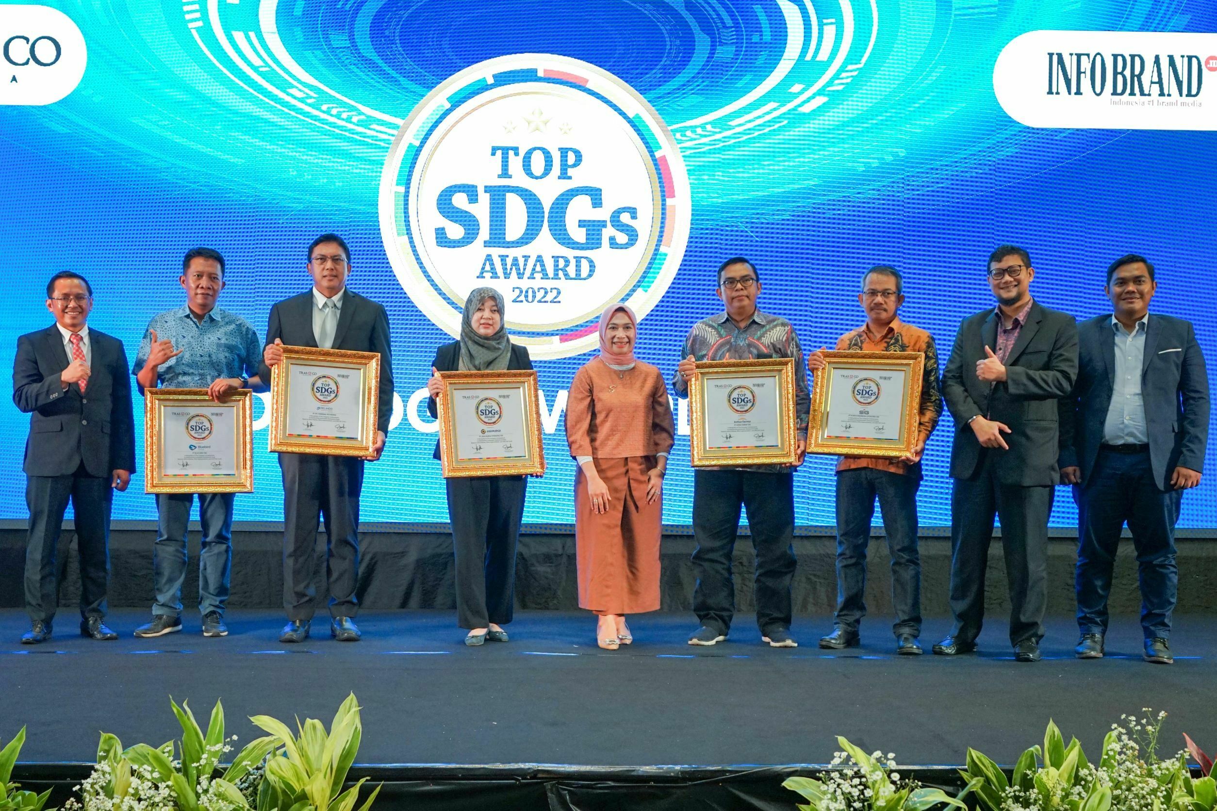 SIG Raih Penghargaan Top SDGs Award 2022