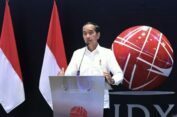 Presiden Jokowi Resmikan Pembukaan Perdagangan BEI