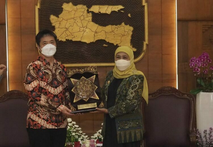 Gubernur Khofifah Terima Kunjungan Kerja Konjen RRT