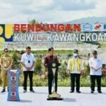 Kunker ke Sulawesi Utara, Presiden Jokowi Resmikan Bendungan Kuwil Kawangkoan