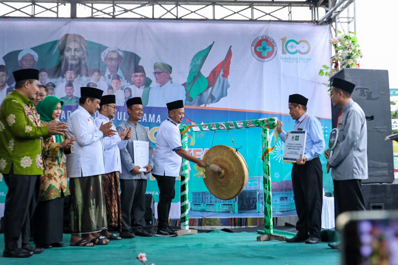 Bupati Gresik Launching Klinik Mabarrot Al Mustasyfa Setelah Mati Suri 20 Tahun