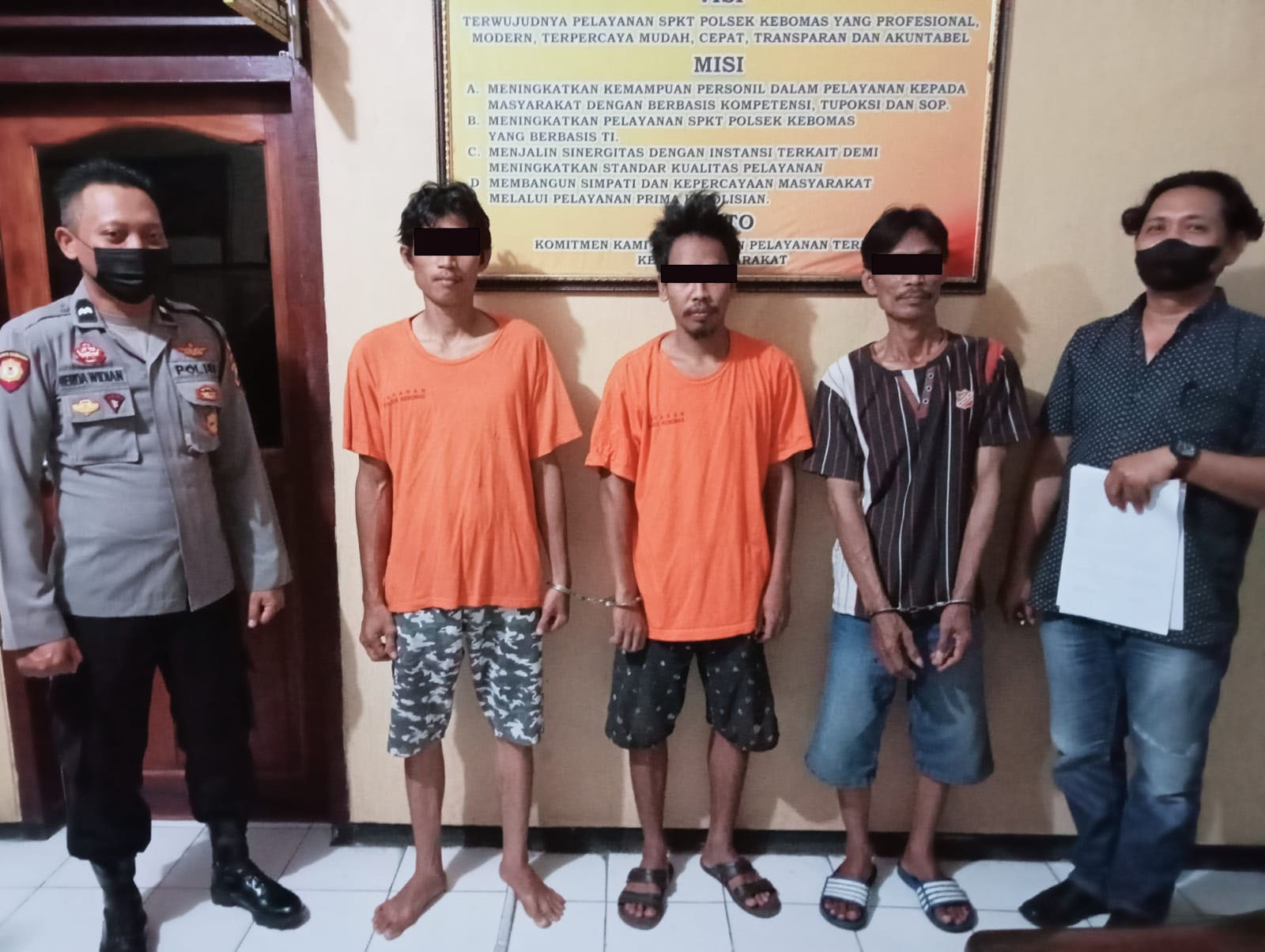 Polisi di Gresik Amankan Mantan Helper Perusahaan Obok-obok Gudang