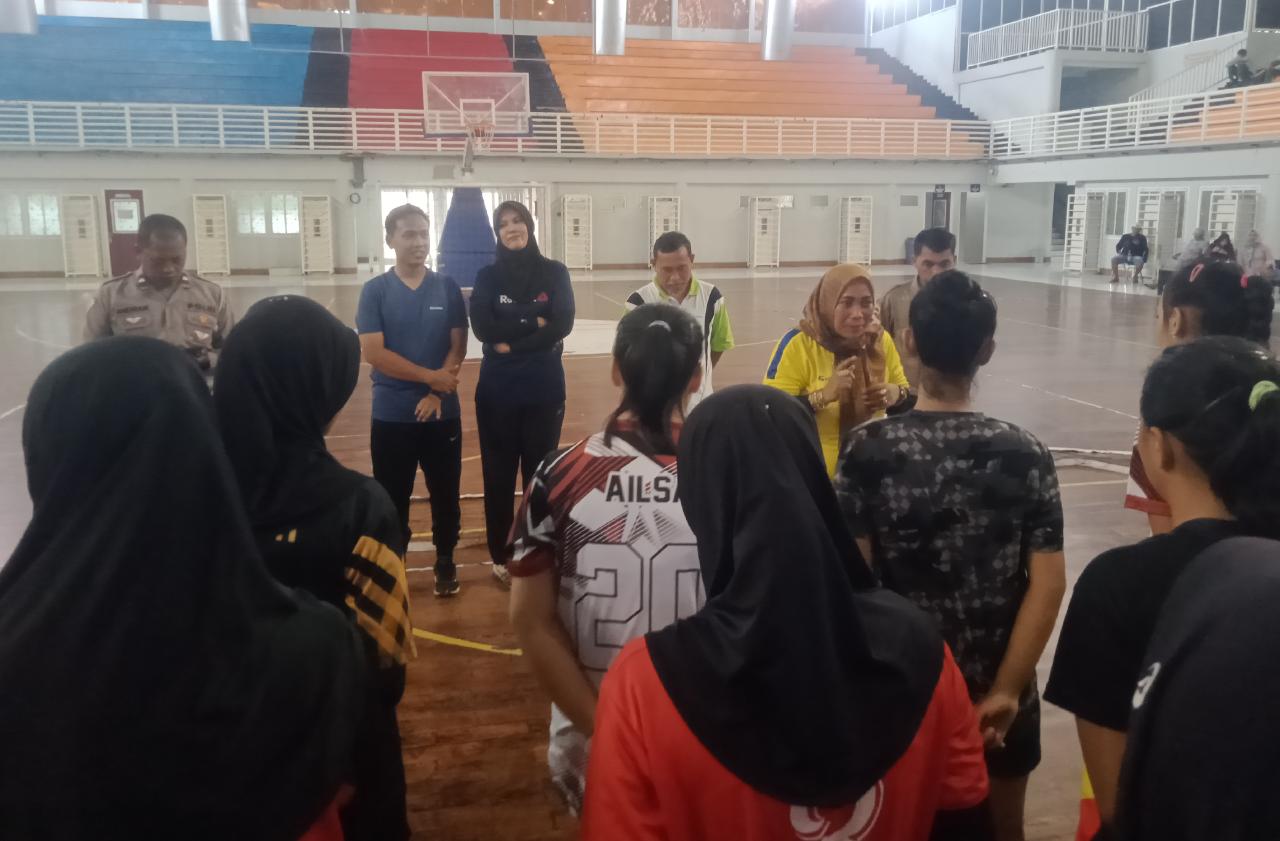 Domisili Atlet Jauh dari Tempat Latihan Jadi Kendala Tim Bola Voli Putri Gresik