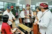 Akhiri Rangkaian Kunker di Bali, Presiden Jokowi Kunjungi Sentra Tenun Jembrana