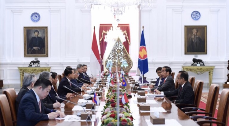 Terima Kunjungan Kehormatan Menlu dan Sekjen, Presiden Jokowi: ASEAN Tidak Boleh Jadi Proksi Siapa pun