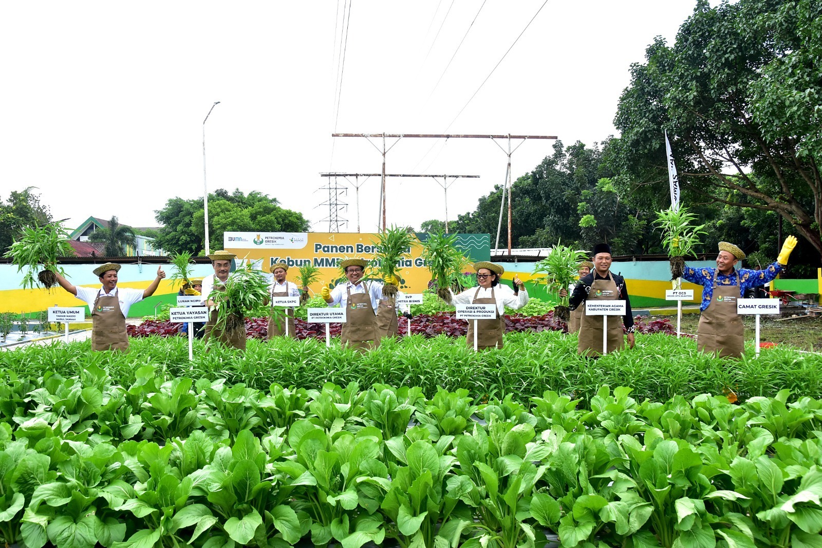 PG Bersama Takmir Masjid Nurul Jannah Renovasi Makam jadi Moslem Memorial Park