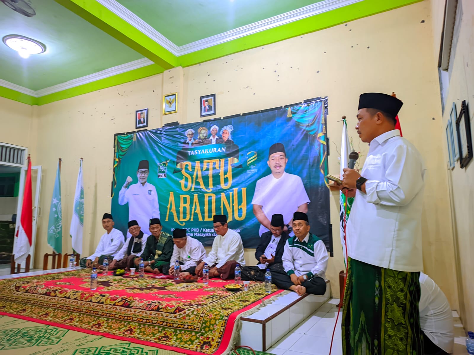 Momen Satu Abad NU, PKB Gresik Tasyakuran Bareng Ulama dan Umara
