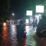 Hujan Deras, Driyorejo Gresik Dikepung Banjir