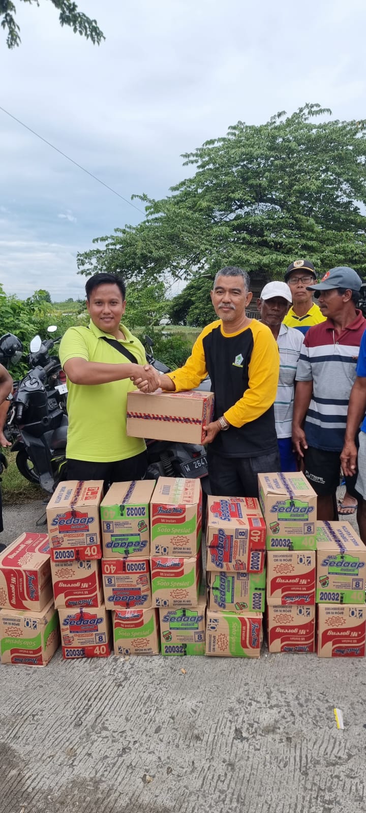 Disambati Tambak Kebanjiran, Hamzah Takim Upayakan Bantuan Benih Ikan