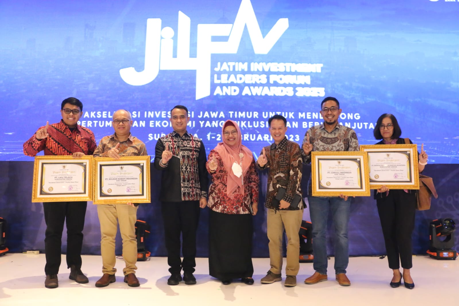 Pemkab Gresik Raih Dua Penghargaan di JILFA 2023