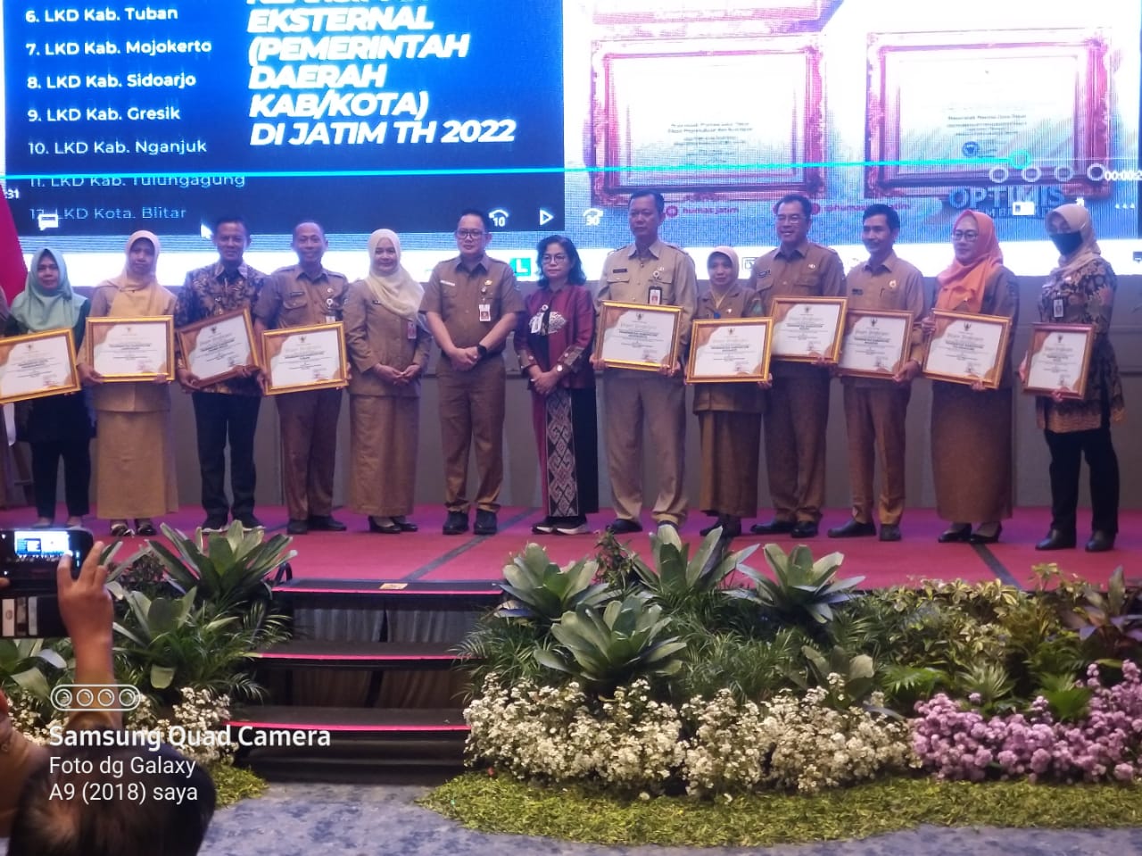 Kabupaten Gresik Raih Penghargaan Penyelenggara Kearsipan