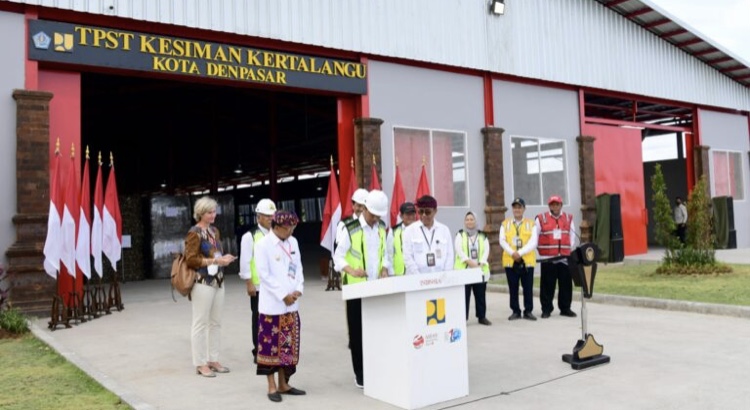 Resmikan TPST Kesiman Kertalangu, Presiden Jokowi: Manajemen Sangat Bagus dan Tertata