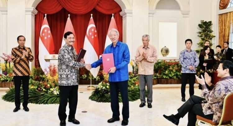 Gelar Pertemuan Bilateral, Indonesia dan Singapura Sepakati Kerja Sama Sejumlah Bidang