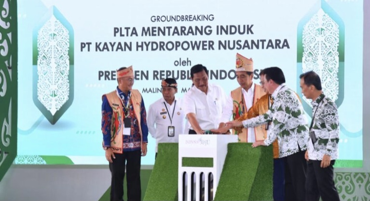 Groundbreaking PLTA Mentarang, Presiden Jokowi Dukung Transformasi Indonesia Menuju Ekonomi Hijau