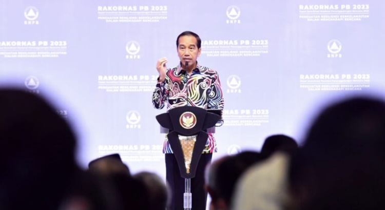 Presiden Jokowi Dorong Kewaspadaan Jajaran Hadapi Bencana Akibat Perubahan Iklim
