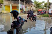 Bengawan Solo di Gresik  Meluap, Rendam Empat Desa di Dua Kecamatan