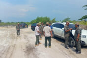 Material Kotori Jalan, Satpol PP Gresik Tutup Sementara Proyek Pengurukan Lahan di Manyar