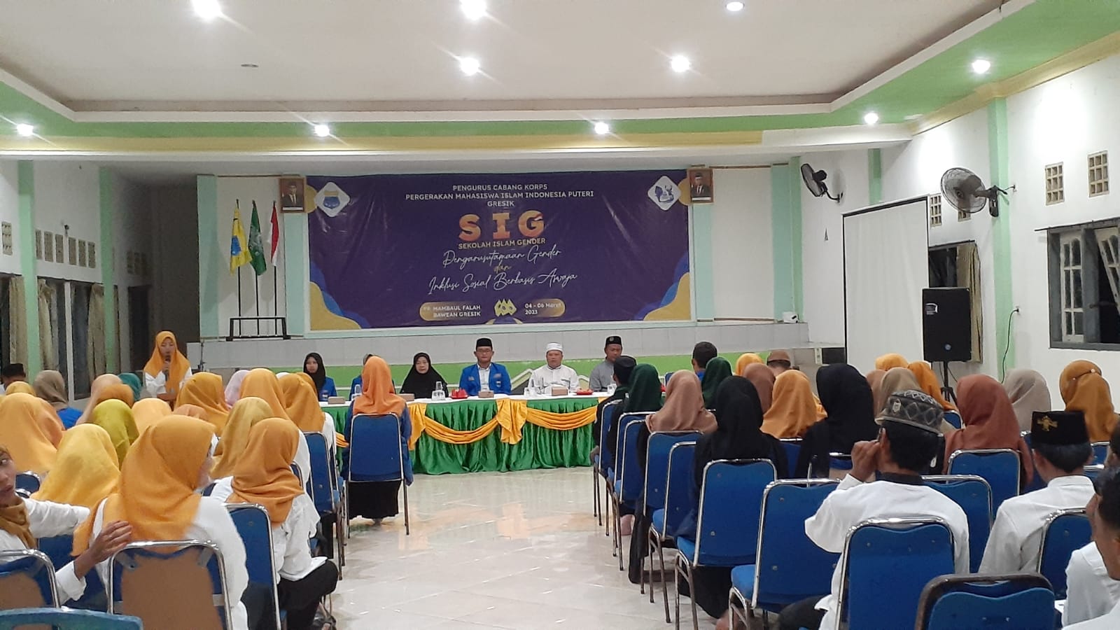 Lahirkan Aktivis Gender Tangguh, Kopri PMII Gresik Gembleng Kader Lewat SIG