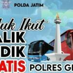 Polres Gresik Siapkan 4 Bus Balik Mudik Gratis Tujuan Semarang dan Jakarta