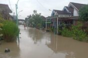 Kali Lamong Meluap Rendam Lima Desa Langganan Banjir di Balongpanggang