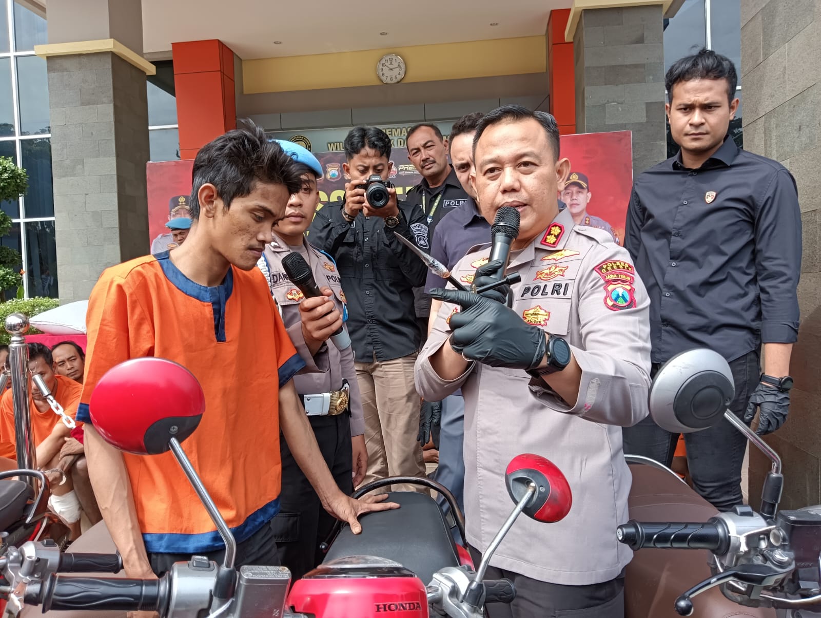 Komplotan Tersangka Curanmor di Gresik Mengaku Tak Bisa Dibobol Motor Terkunci Remot