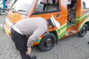 Satlantas Polres Gresik masih Temukan Angkutan Umum Tak Layak Operasi