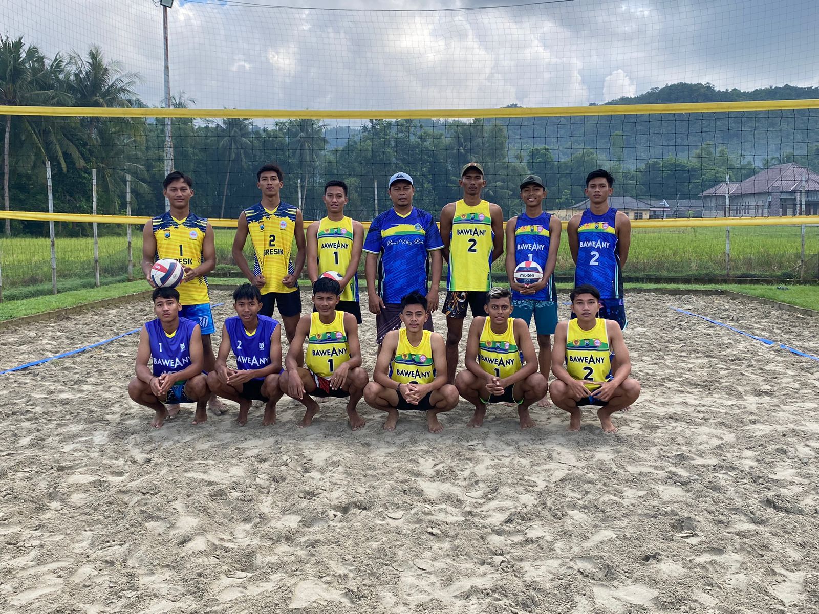Jelang Porprov Jatim 2023, Bola Voli Pantai Gresik Terkendala Tak Ada Fitness Centre