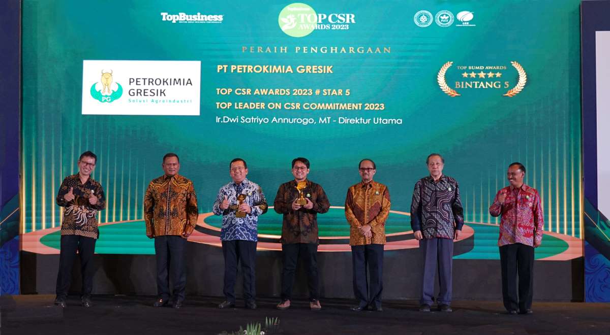 PG Raih Penghargaan Tertinggi di Top CSR Award 2023