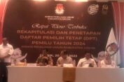KPU Gresik Tetapkan DPT Pemilu 2024 Sebanyak 961.992 Orang