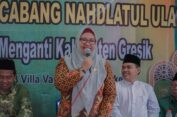 Hadiri Pelantikan Pengurus MWC NU Menganti di Luar Kota, Wabup Gresik Minta Kader NU Jaga Persatuan dan Kesatuan di Tahun Politik