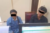 Pasutri Kompak Curi Tas di Pasar Balongpanggang Gresik
