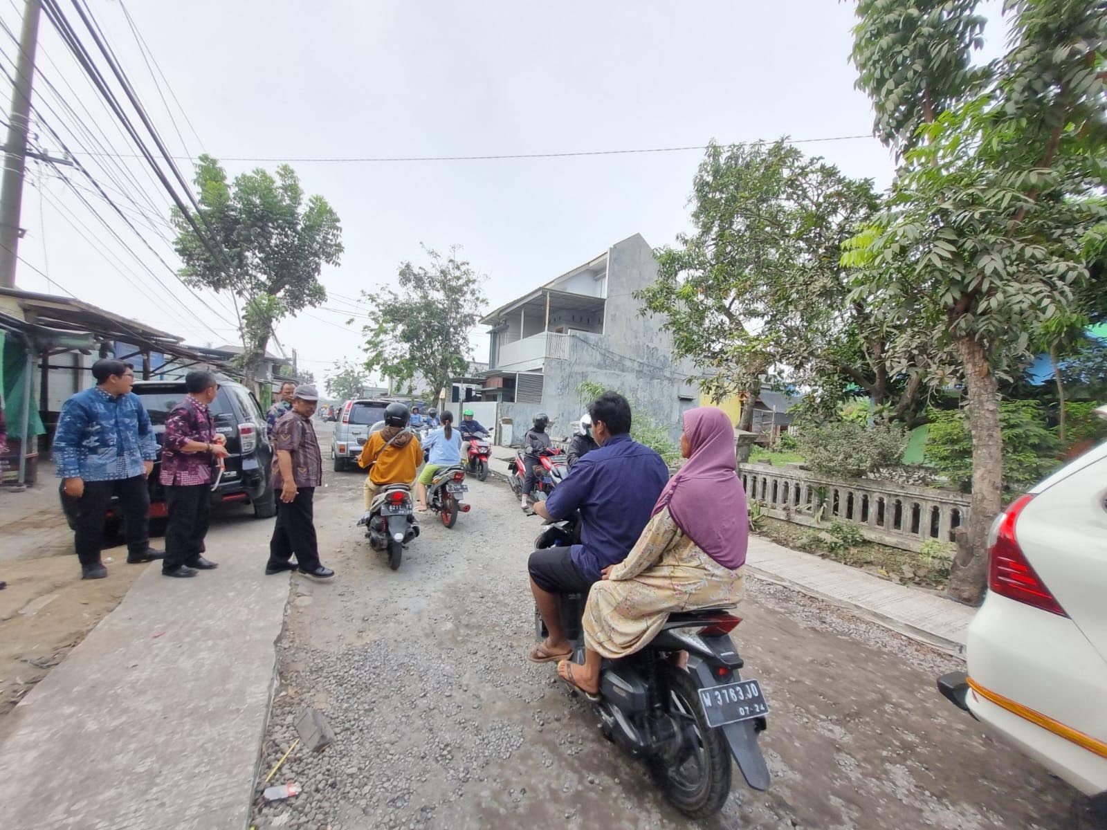 Bupati Sidak Proyek Jalan Randegansari – Bangkingan Senilai Rp 999 Juta
