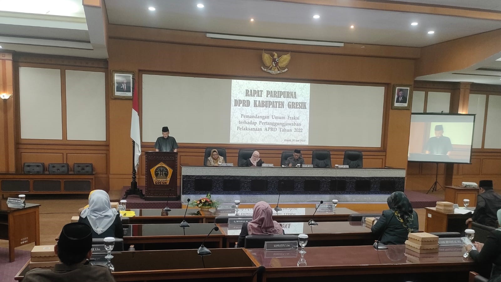 F-Gerindra Khawatir Pendapatan di APBD Gresik Terus Menurun
