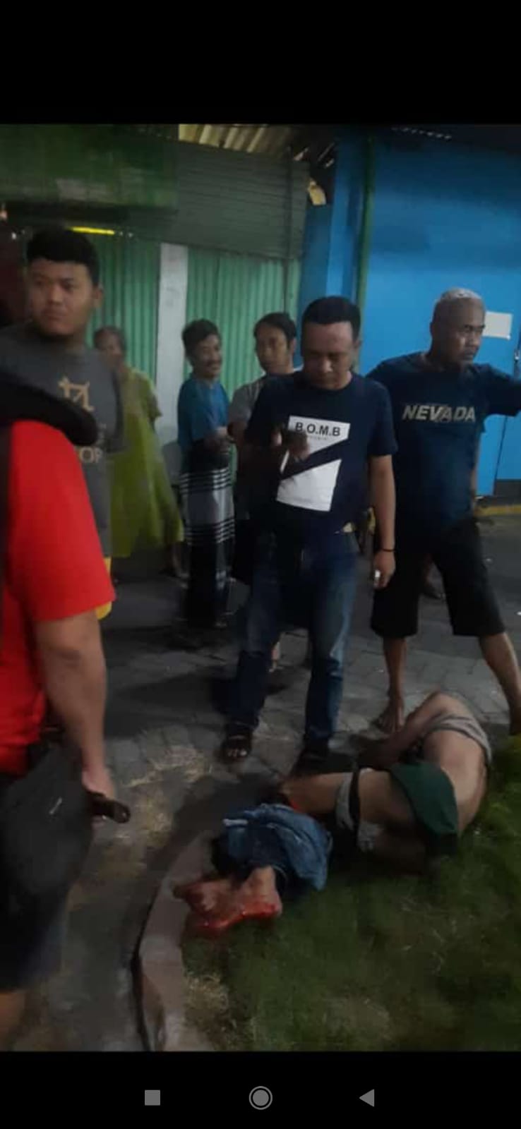 Seorang Komplotan Curanmor Babak Belur Dimassa di Gresik
